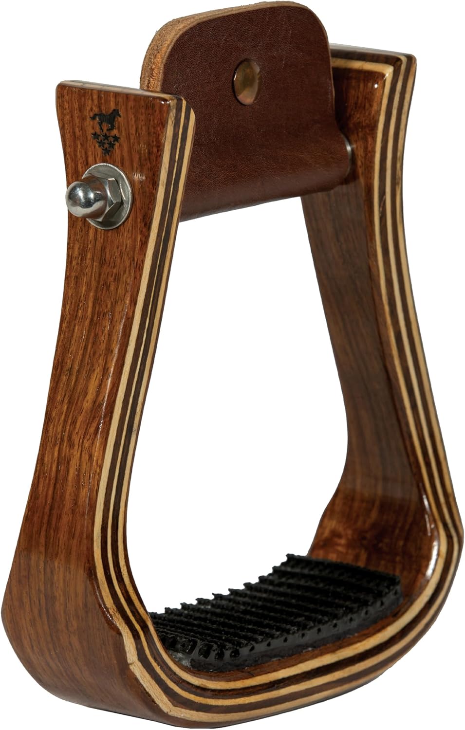Professional's Choice Wood Stirrups | Medium & Dark Wood | 2" & 3"