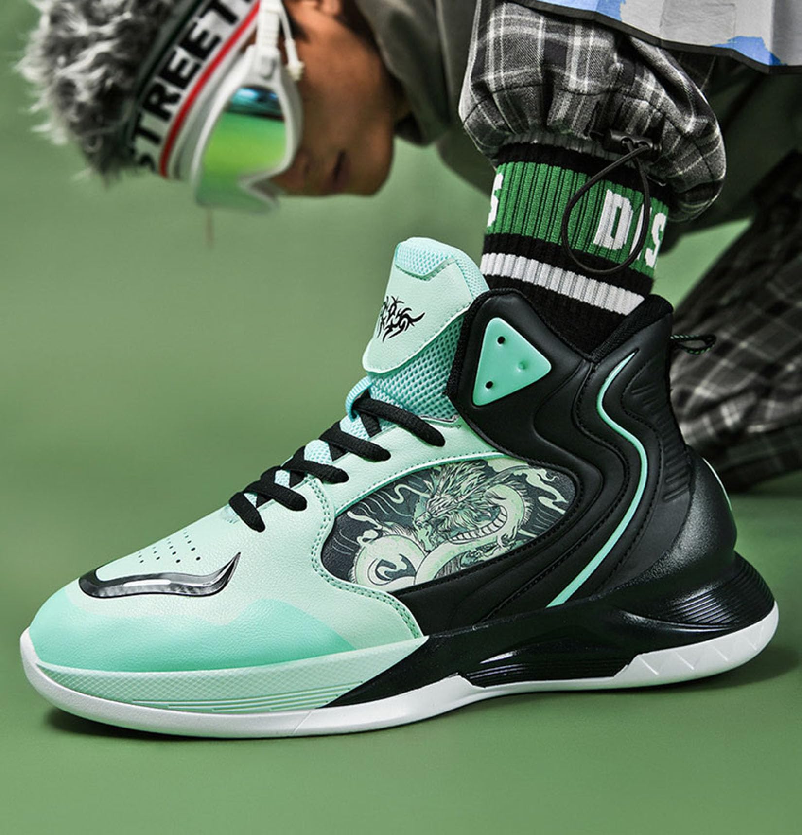 Męskie I Damskie Buty Treningowe, Koszykówkowe, Sportowe(44 EU, Z13)