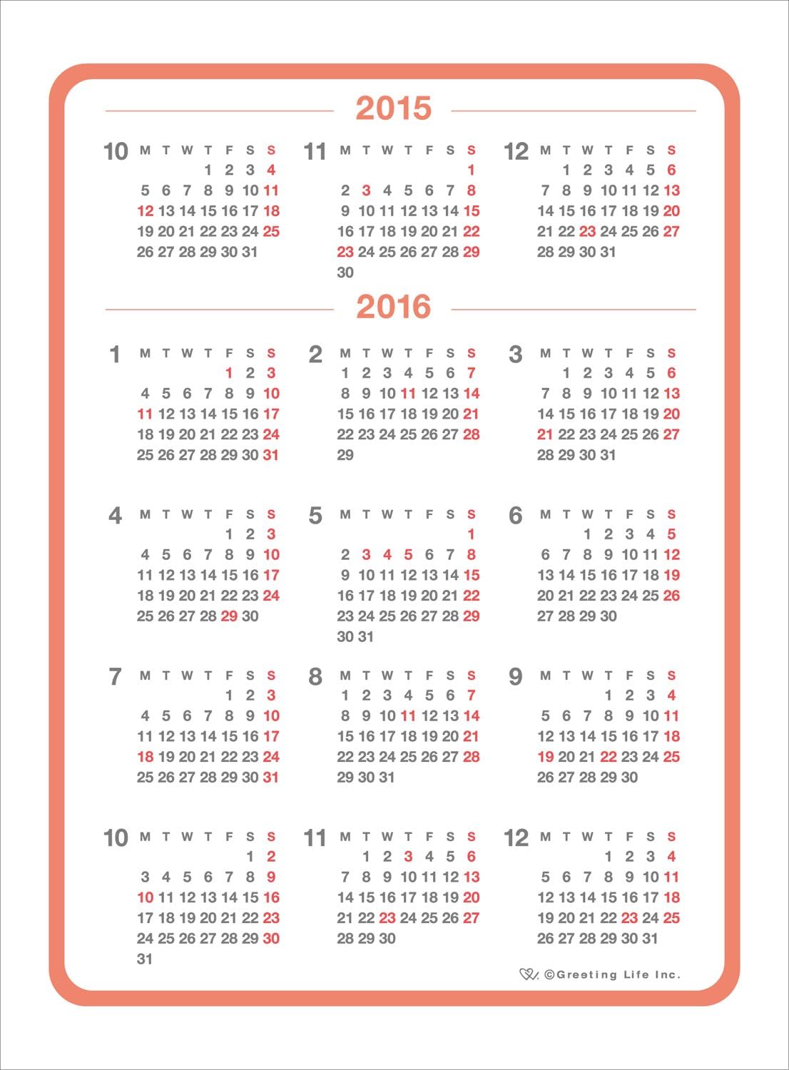 guri-texinguraihu Custom Diary 2016 Year Planner