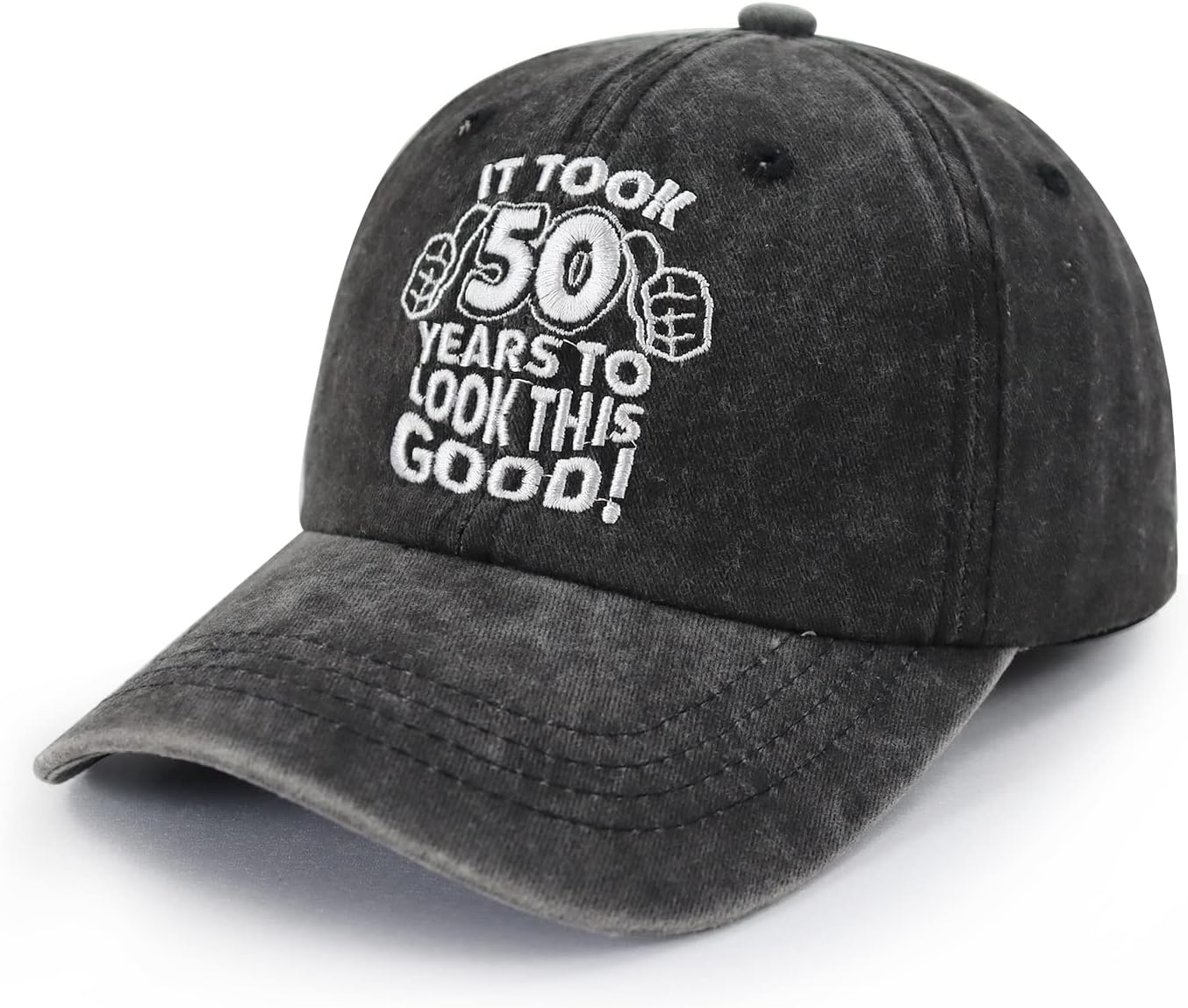 100th 90th 80th 70th 60th 50th 40th 30th Birthday Gifts for Men Women, Vintage 1926 1936 1946 1956 1966 1976 1986 1996 Hat - Image 2