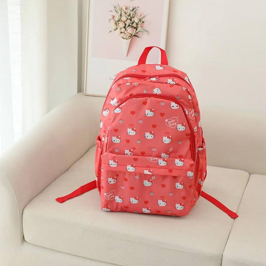 レア‼️ハローキティ バックパック 赤 Amazon.co.jp: リュック ハローキティ 赤 バックパック リュック