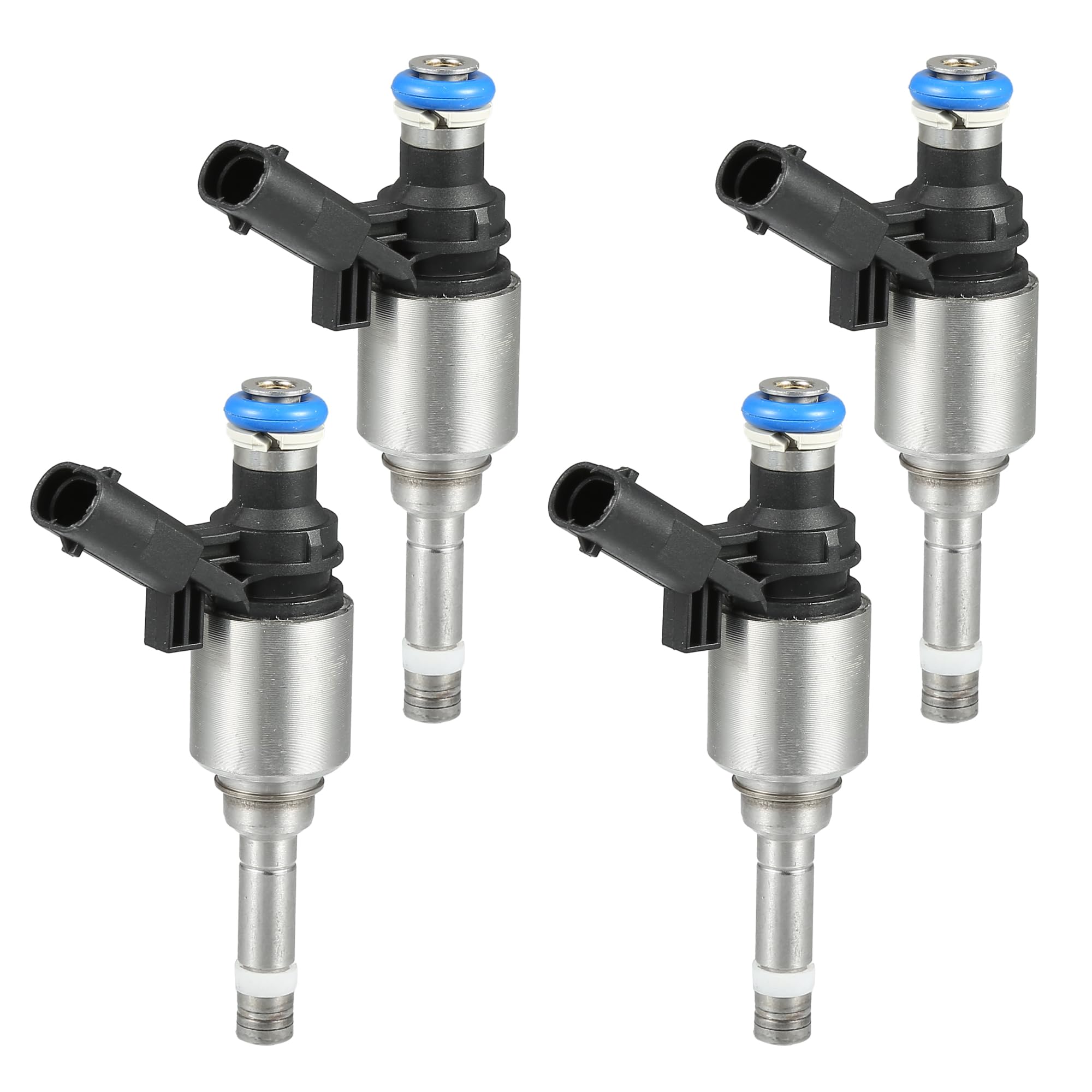 A ABSOPRO Inyector De Combustible Para Vw Passat B6 B7 05-14 4 Unidades | Negro, Metal/Plástico, 88X21Mm, Oe:06H906036G/06H906036E, Para Vw Tiguan 07-18, Para Vw Golf 04-13, Para Seat Leon Ii 09-12