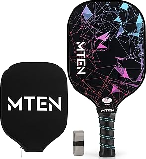 Pickleball Paddles, USAPA Approved Fiberglass Surface Pickleball Set with Pickleball Rackets, Pickle Ball Paddle Set for Men Women