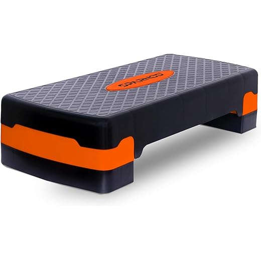 Sparnod Fitness SAS-1000 Aerobic Stepper 225 kg