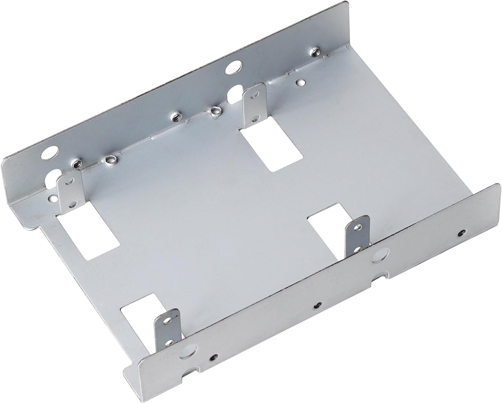SilverStone Technology 3.5-Inch to 2 x 2.5-Inch Internal Hard Drive HDD/SSD Bay Converter (SDP08-LITE)