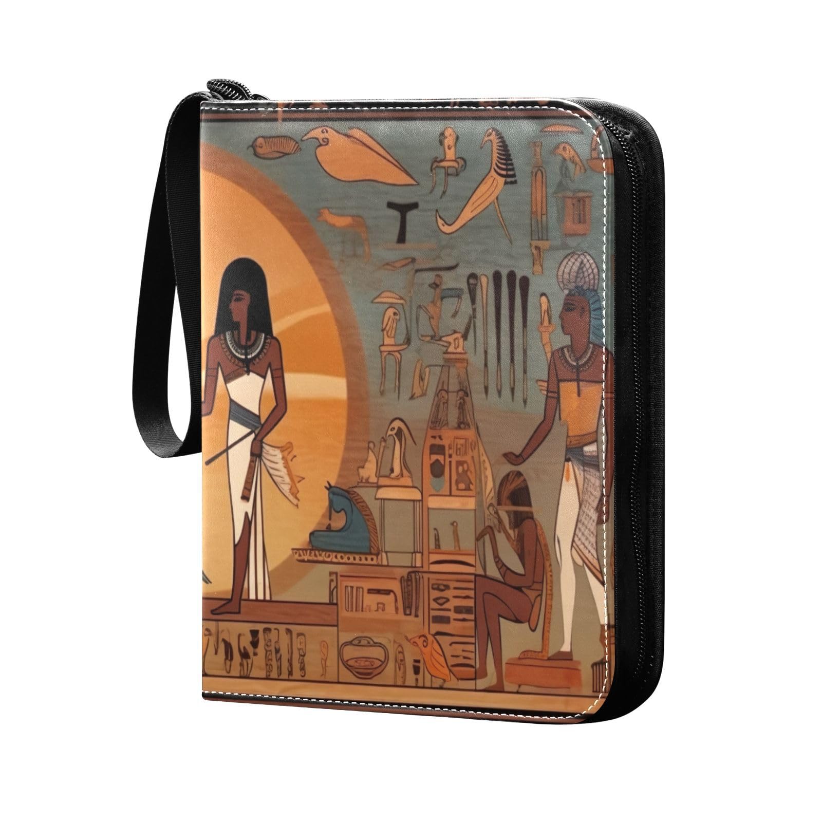 Amazon.com: Kigai Egyptian Gods Pharaohs Card Binder 4-Pocket