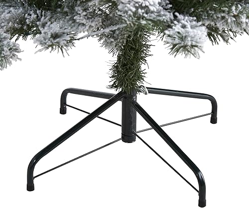 Miniatura 4 de Nearly Natural Árbol de Navidad artificial de abeto de Virginia Occidental de 4 pies