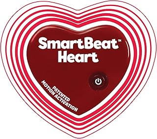 Replacement Motion-Activated SmartBeat Heart for Stuffed Animals and Anti-Anxiety Toys for Dogs
