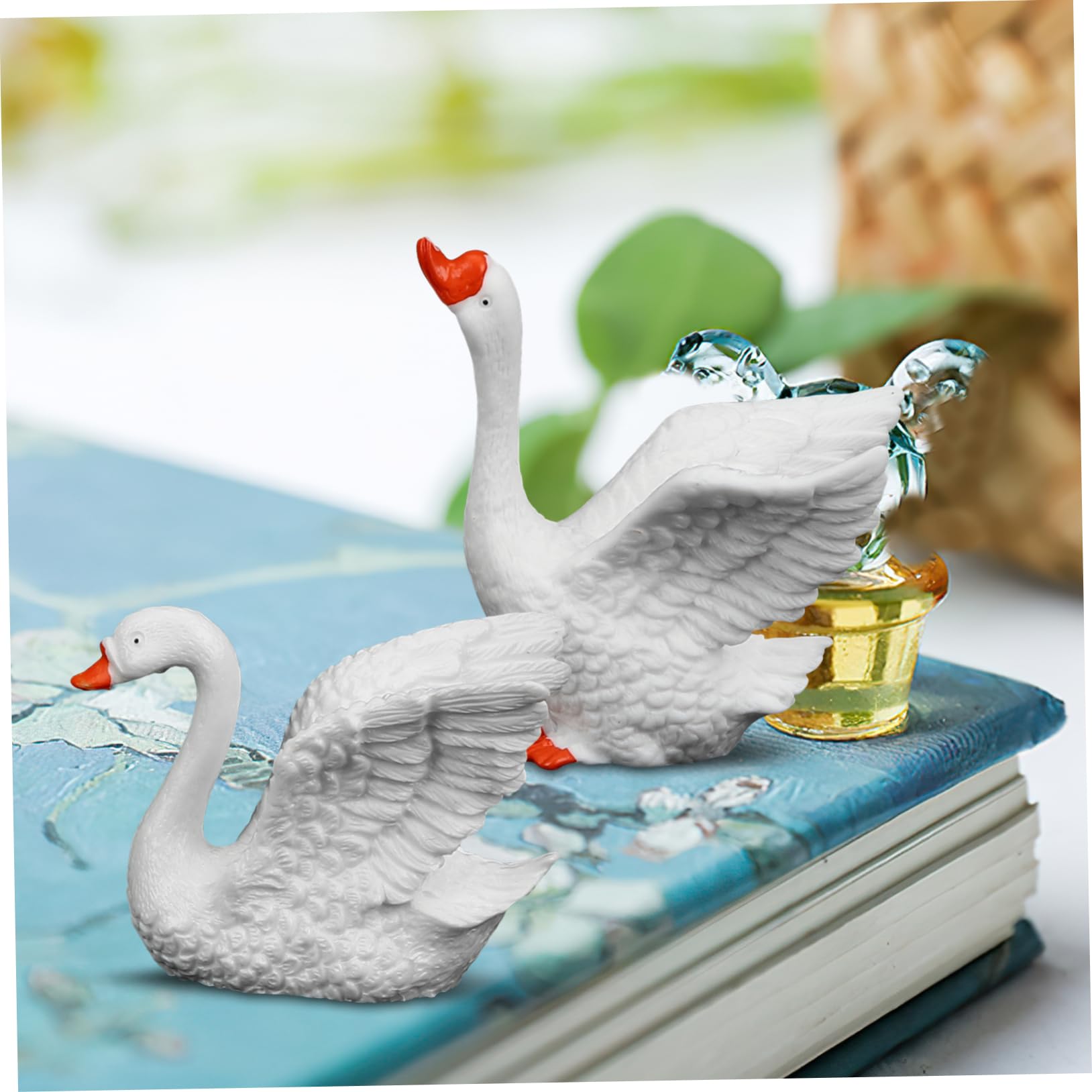 Vendita Calda Artigianato In Resina Scultura Animale Uccello Nobile Figurine Cla - Foto 10