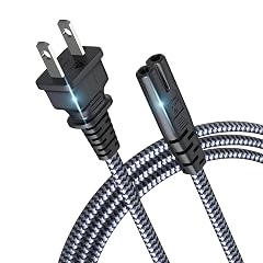 Power Cord Goalfish 6 6ft 2m AC Power Cable 7A 125V TV Power Cord 18AWG 2 Prong Power