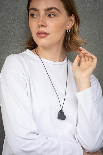 Miniatura 7 de Keled Rocks Shungite Pendant Necklace Raw Stone