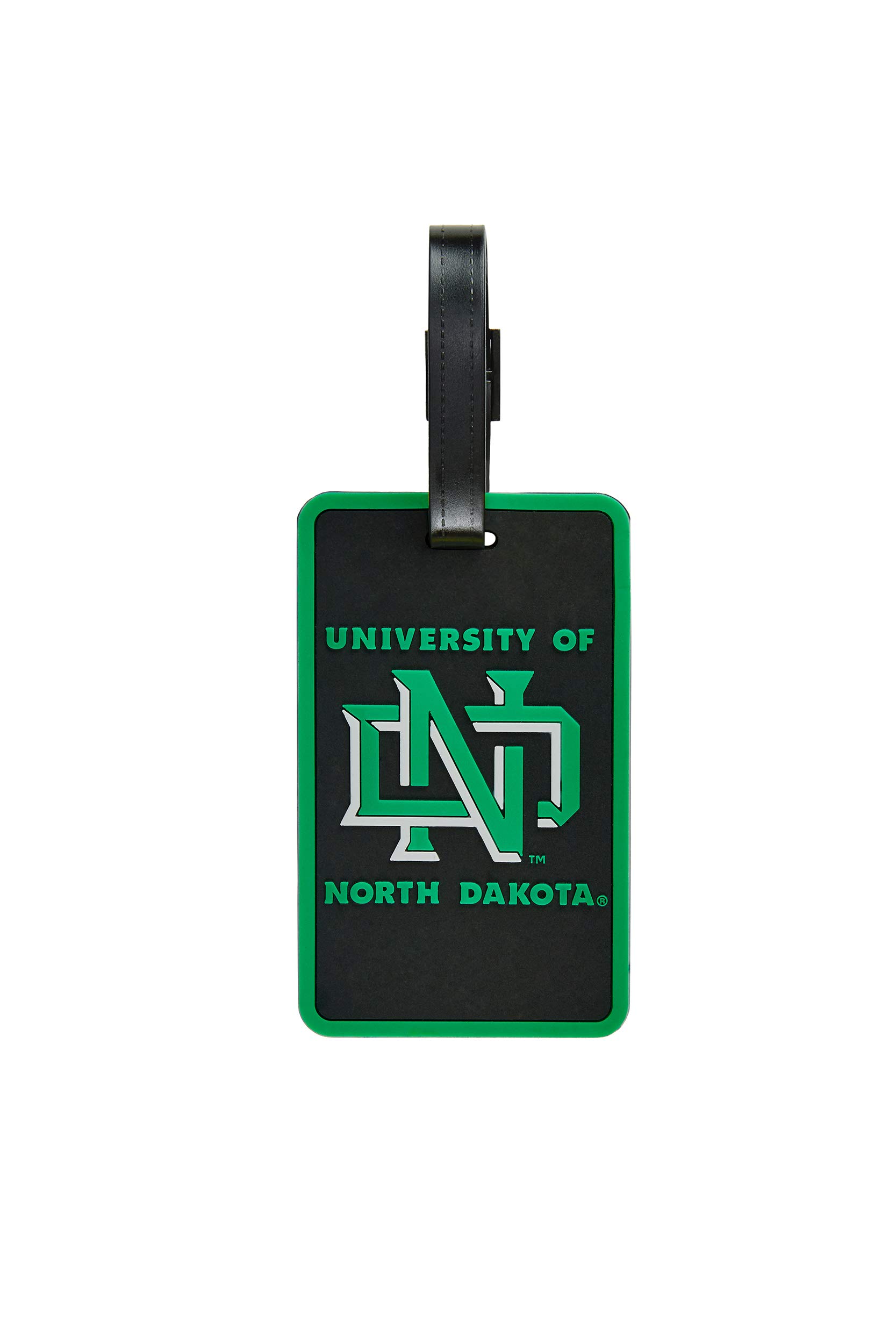 Aminco NCAA North Dakota Fighting Hawks Soft Bag Tag