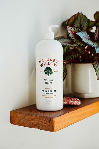Miniatura 4 de Nature's Willow Crema natural de alivio del dolor de bálsamo de sauce de acción rápida para ayudar a aliviar los dolores musculares y el dolor