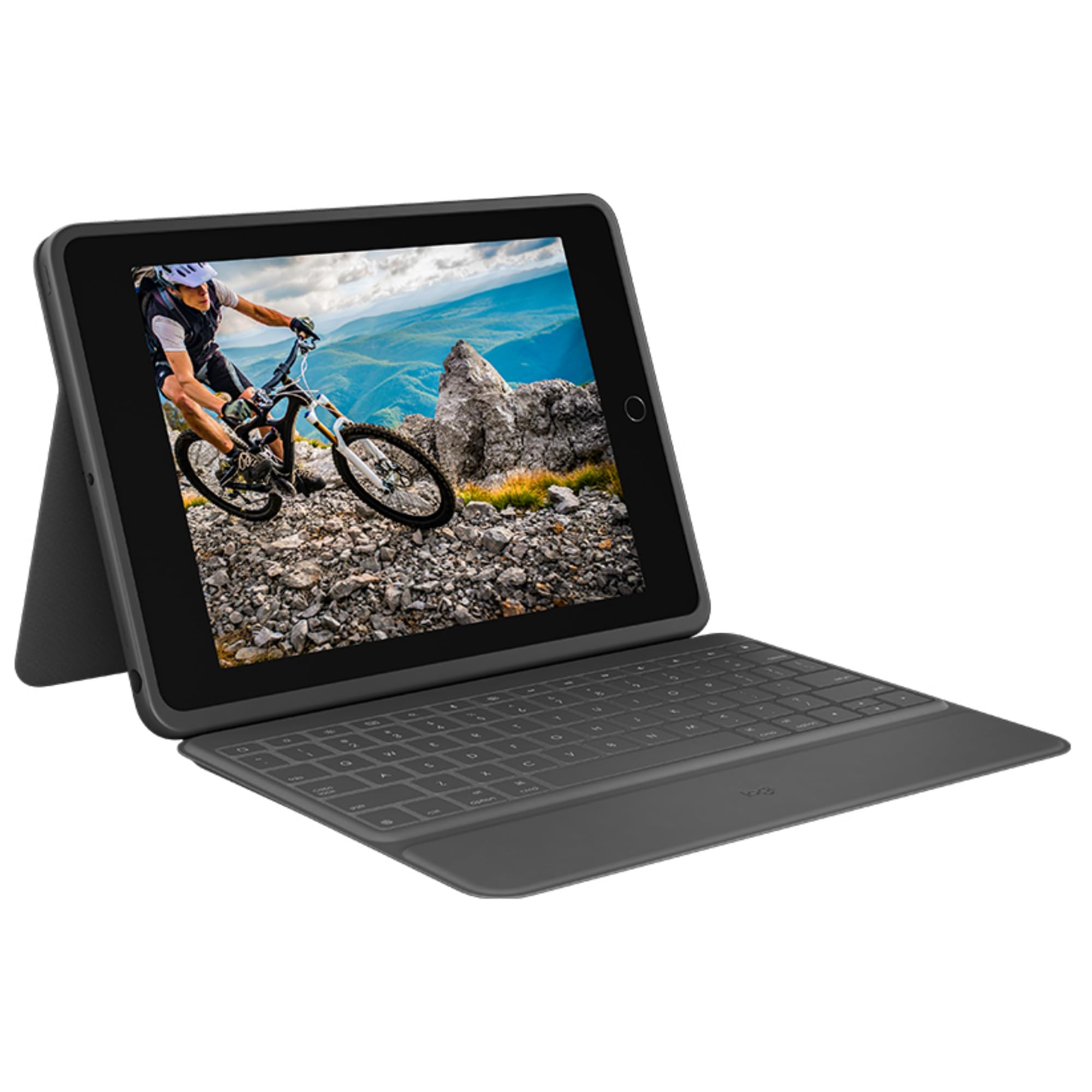 Logitech - Rugged Case for iPad 10.2 Graphite