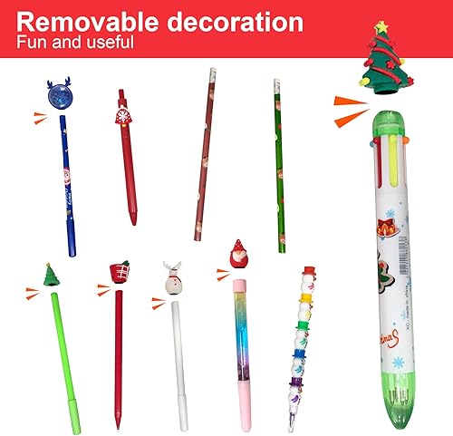 Miniatura 2 de Calendarios de Adviento de lujo para Navidad 2022, 24 días de sorpresas, calendario de cuenta regresiva para niños, artículos escolares de