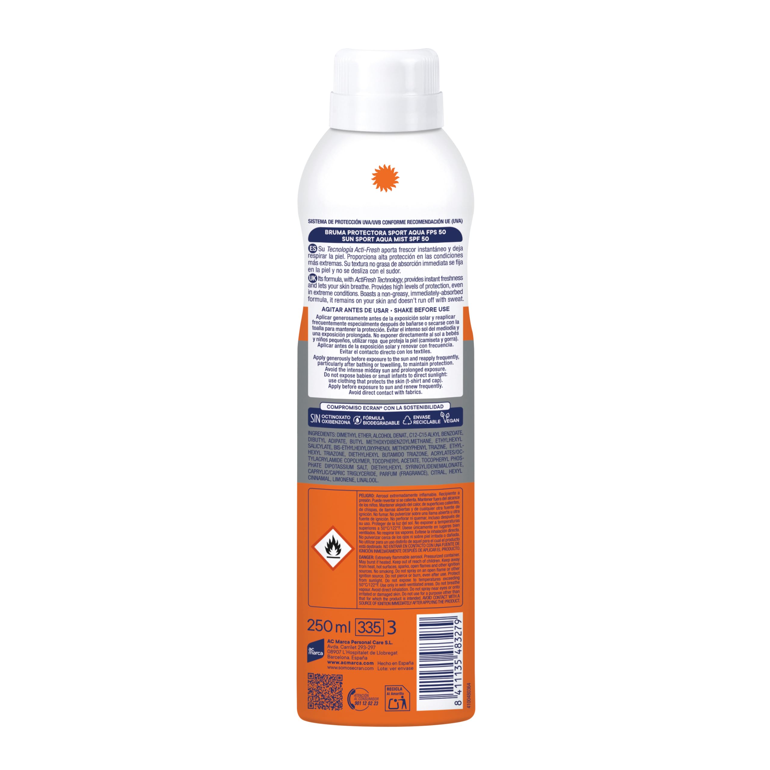 Image secondaire de Bruma Solar Protectora Sport Aqua Ecran (250 ml)