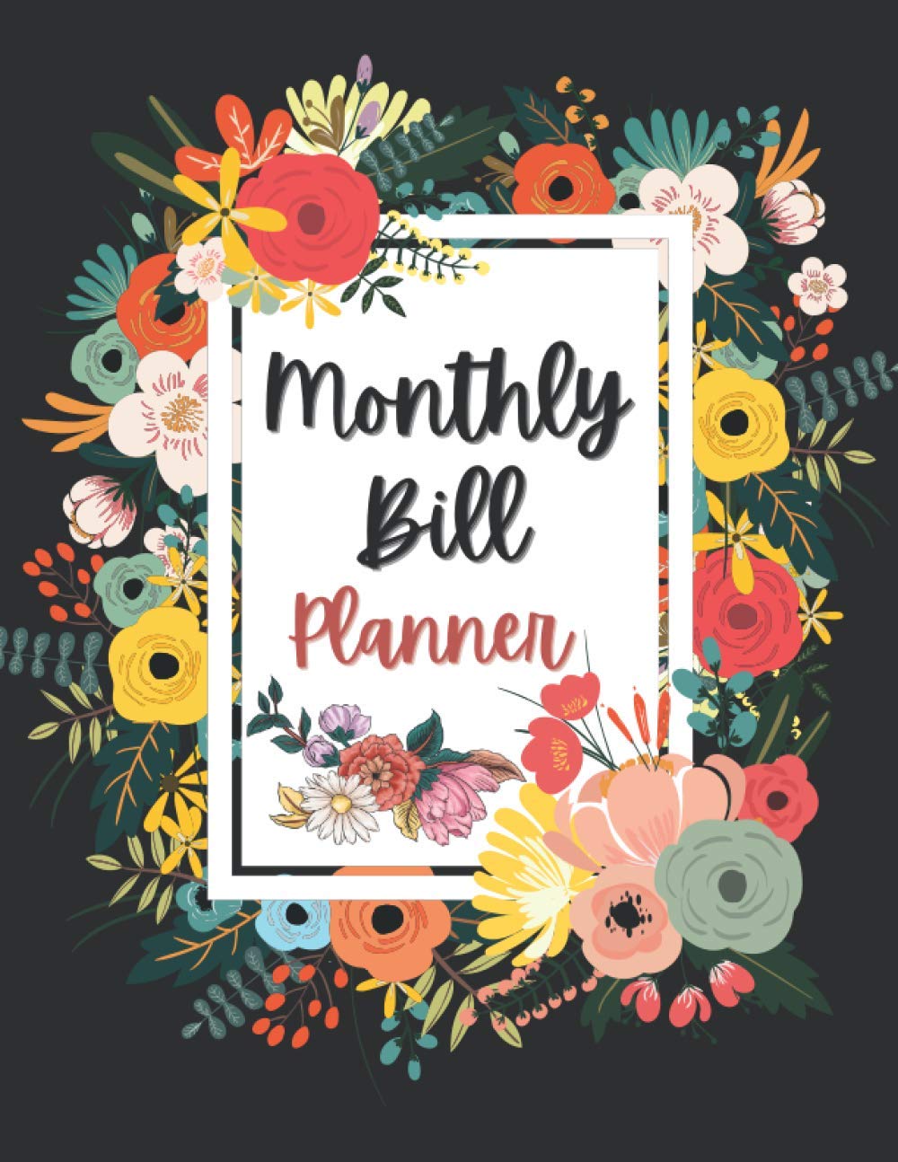 Monthly Bill Planner: Planner Expense Tracker and Bill Organizer | Budget Planning for 1 Year/53 Weeks | Undated Planner | Weekly and Monthly Financial Organizer | Home and finance bill organizer