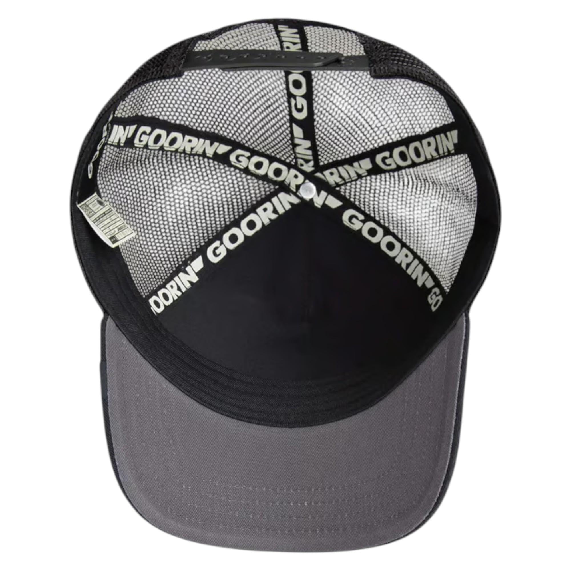 Goorin Bros. Cappello Freedom Eagle Trucker cap Misto Poliestere Nero Unisex