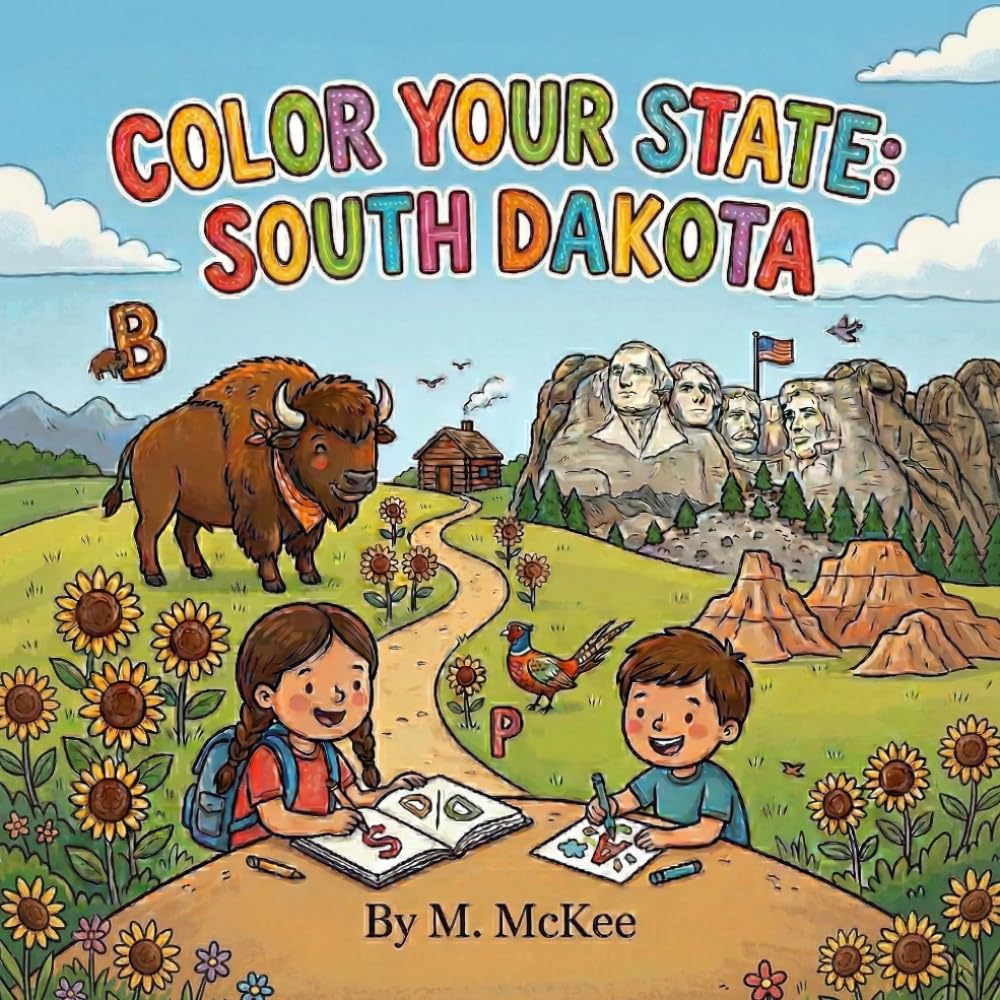 Color Your State: South Dakota