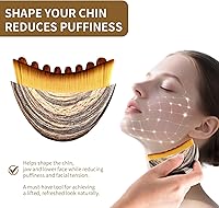 Vista 3 de Cepillo Facial de Contorno Linfático Mejorado, Cepillo de Drenaje Linfático, Masajeador de Drenaje Linfático en Seco, Diseñado ergonómicamente