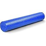 Yes4All Medium Firm Round PE Foam Roller 12, 18, 24, 36 Inches for Pilates, Yoga, Stretching, Balance & Core Exercises
