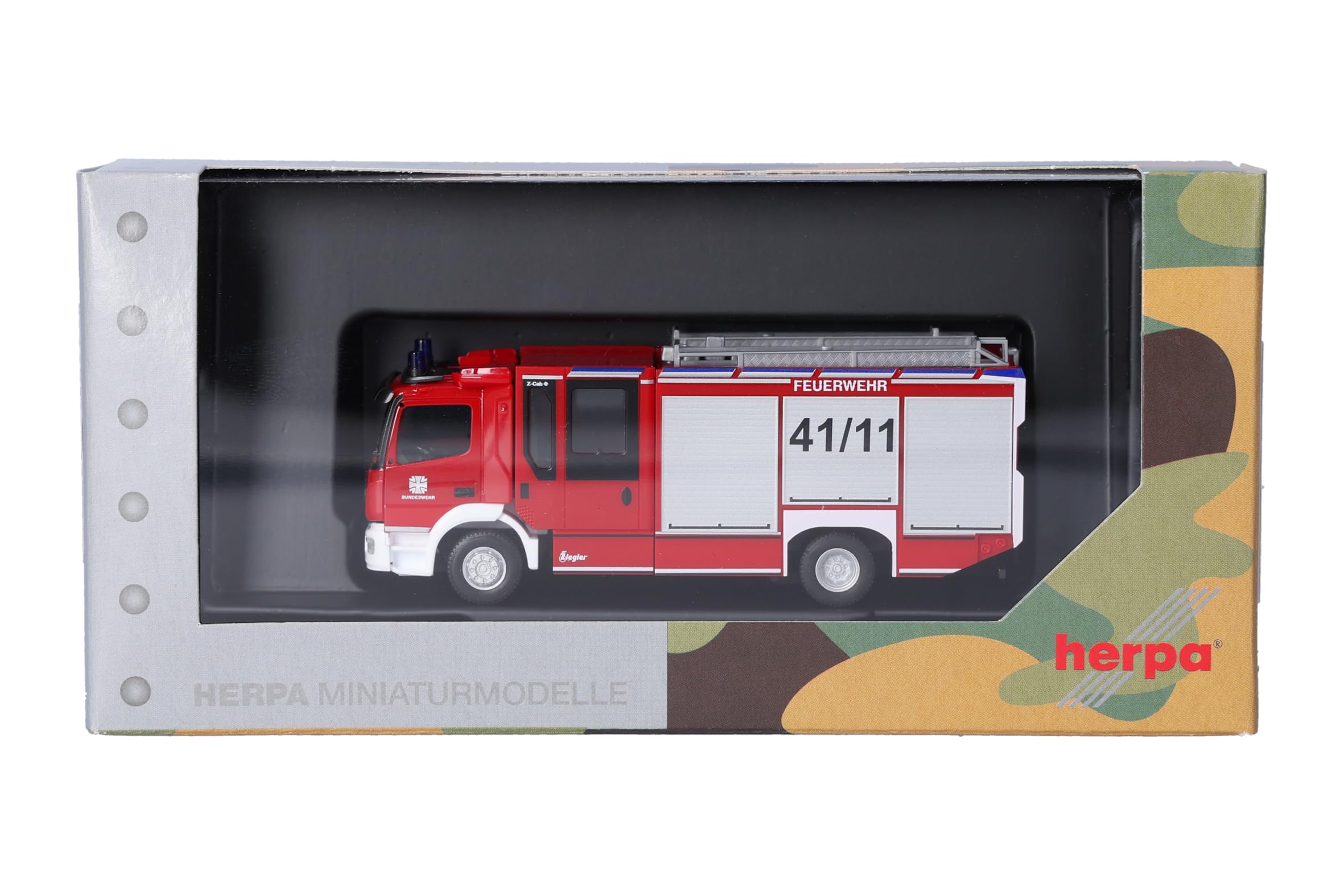 Herpa Modellino Camion Mercedes-Benz Atego 13 Z-Cab, scala 1:87