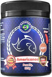 Ração Para Peixe Americanos Chips Soft (1,5mm) 125g Maramar