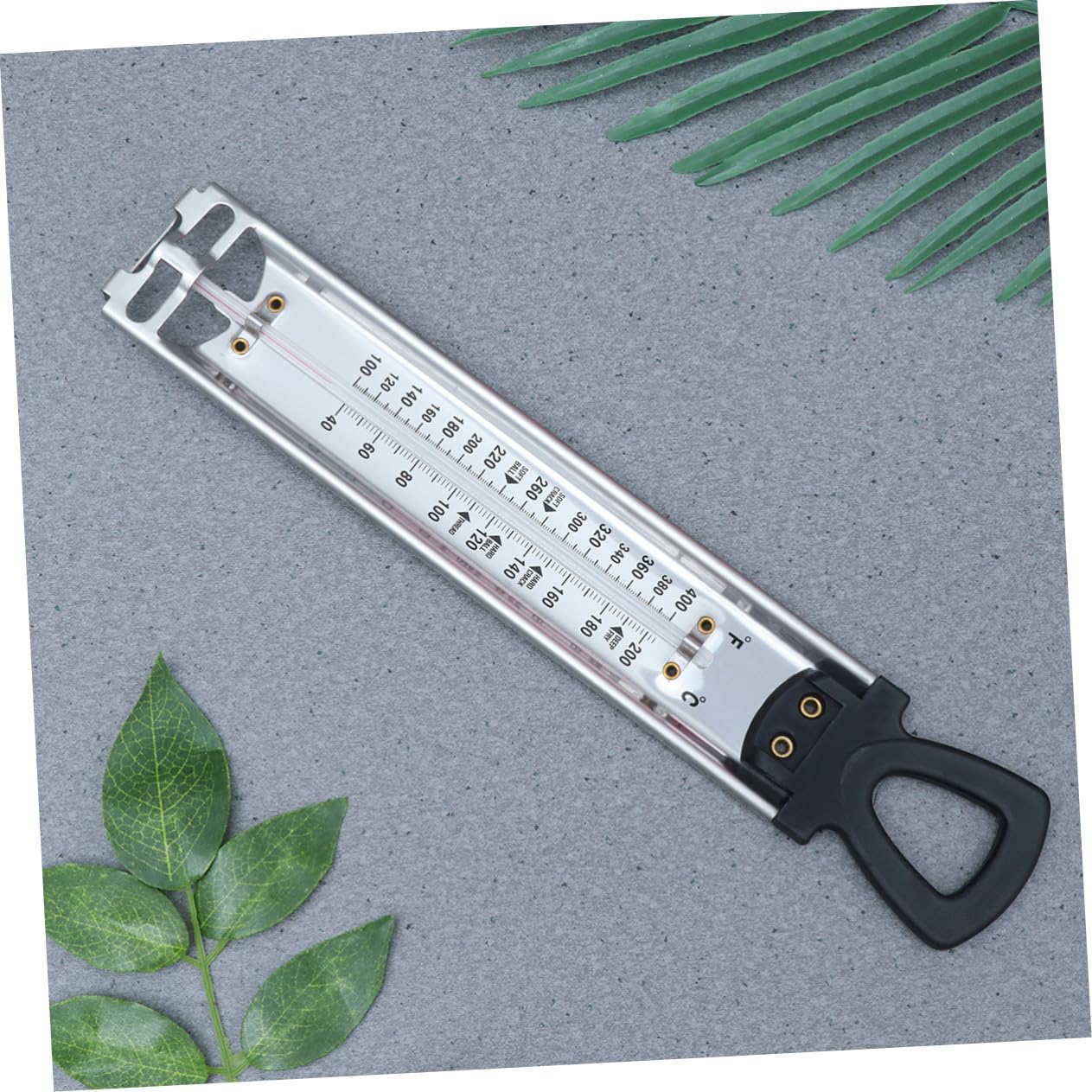 Thermomètre à Bonbons Suspendu Double Échelle 2 Pièces Pvc