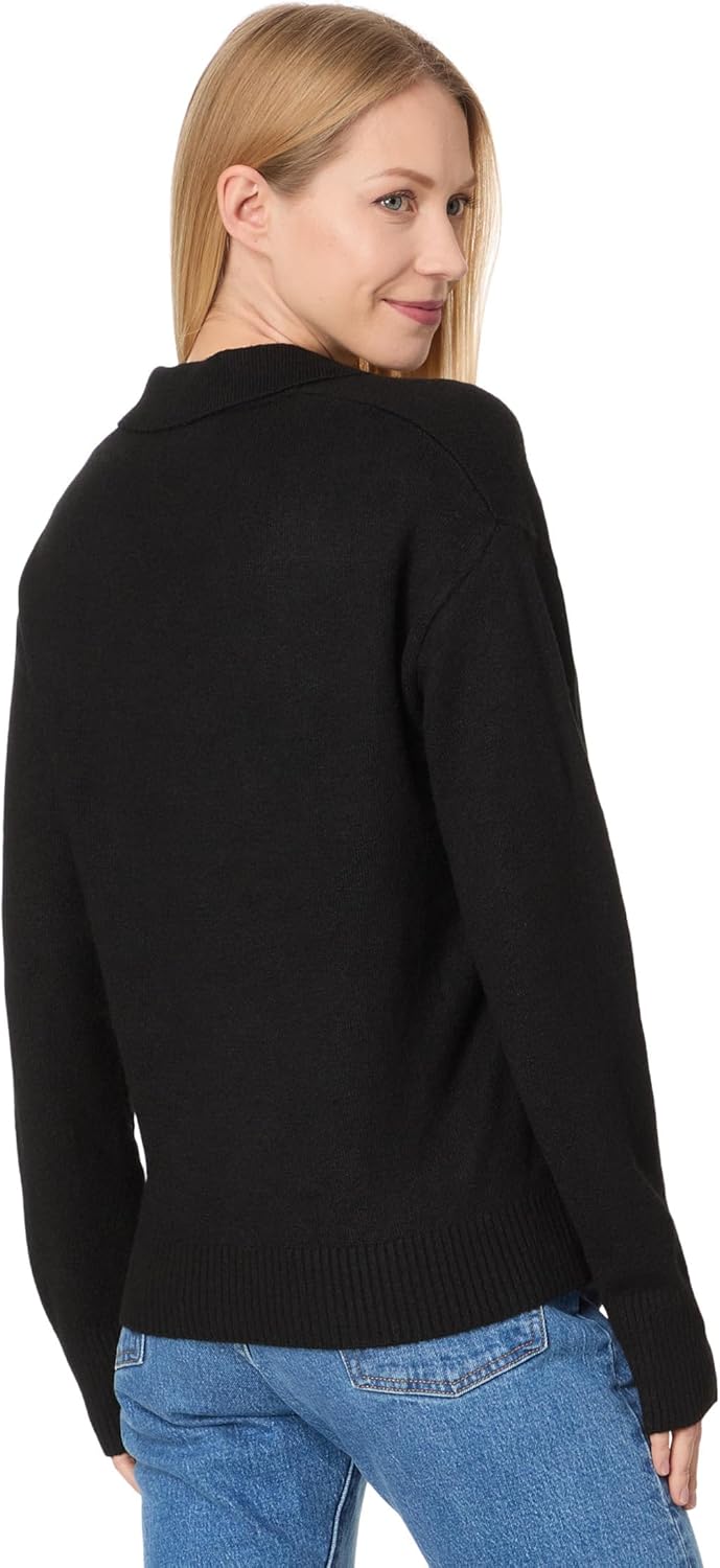 Michael Stars Women's Jonas Johnny Collar Sweater - Image 2