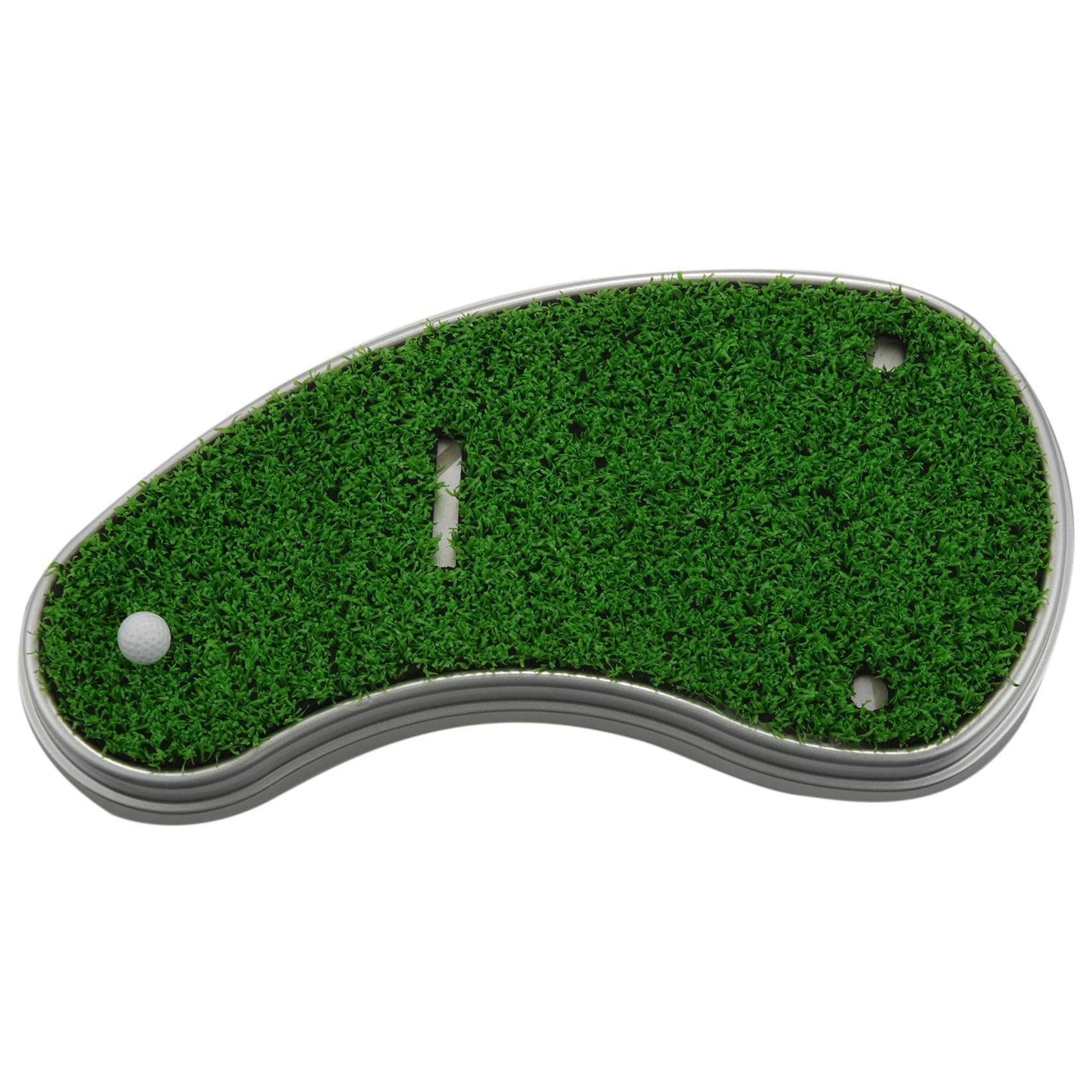 5X Penne da Golf con Supporto per Sacca da Golf, Regali Novità con 15 Pezzi Porta Penne nel Alluminio da Ufficio con Penne da Golf