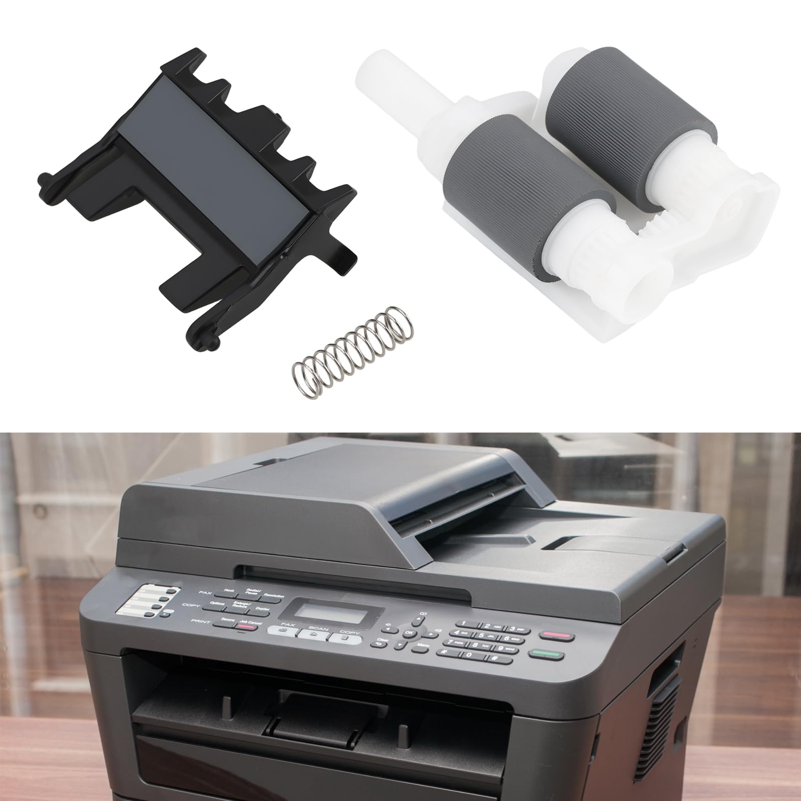 Kit Di Alimentazione Carta Compatibile Con Brother MFC-7360N MFC-7860DW Rullo Di Prelievo E Cuscinetto Separazione Compatibile Con Brother