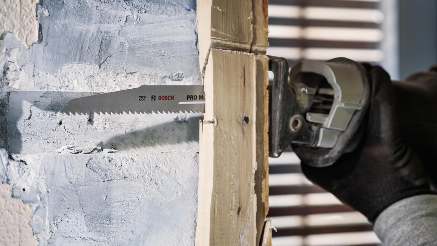 Bosch 16x PRO Tough Box Demolition Säbelsägeblatt-Set, 16-tlg. (für Rohre und Profile aus Metall, Nichteisenmetalle, Länge mm, Professional Zubehör Säbelsäge)