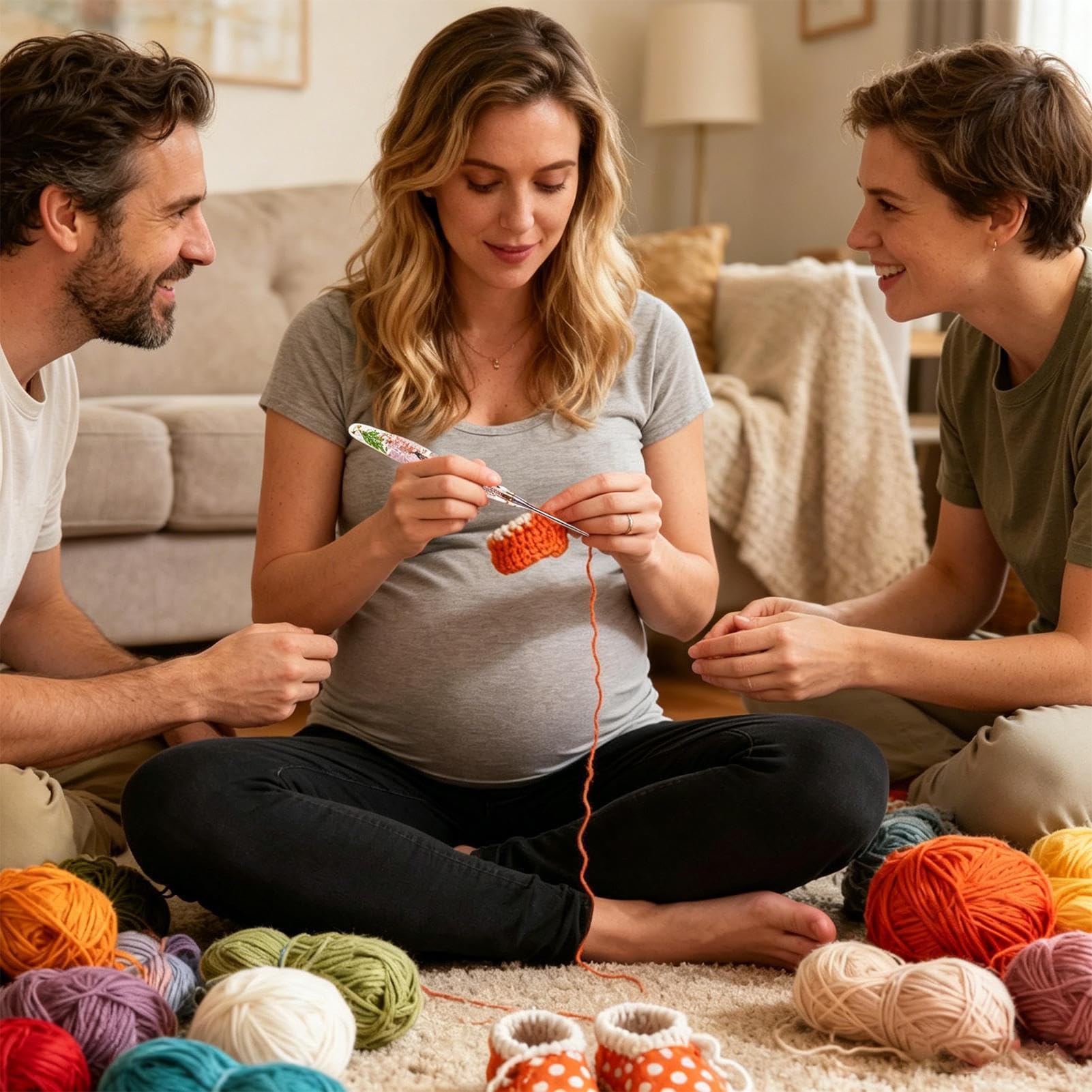 Ganchos de Crochet para Principiantes 9 Piezas de Ganchillo para Tejer