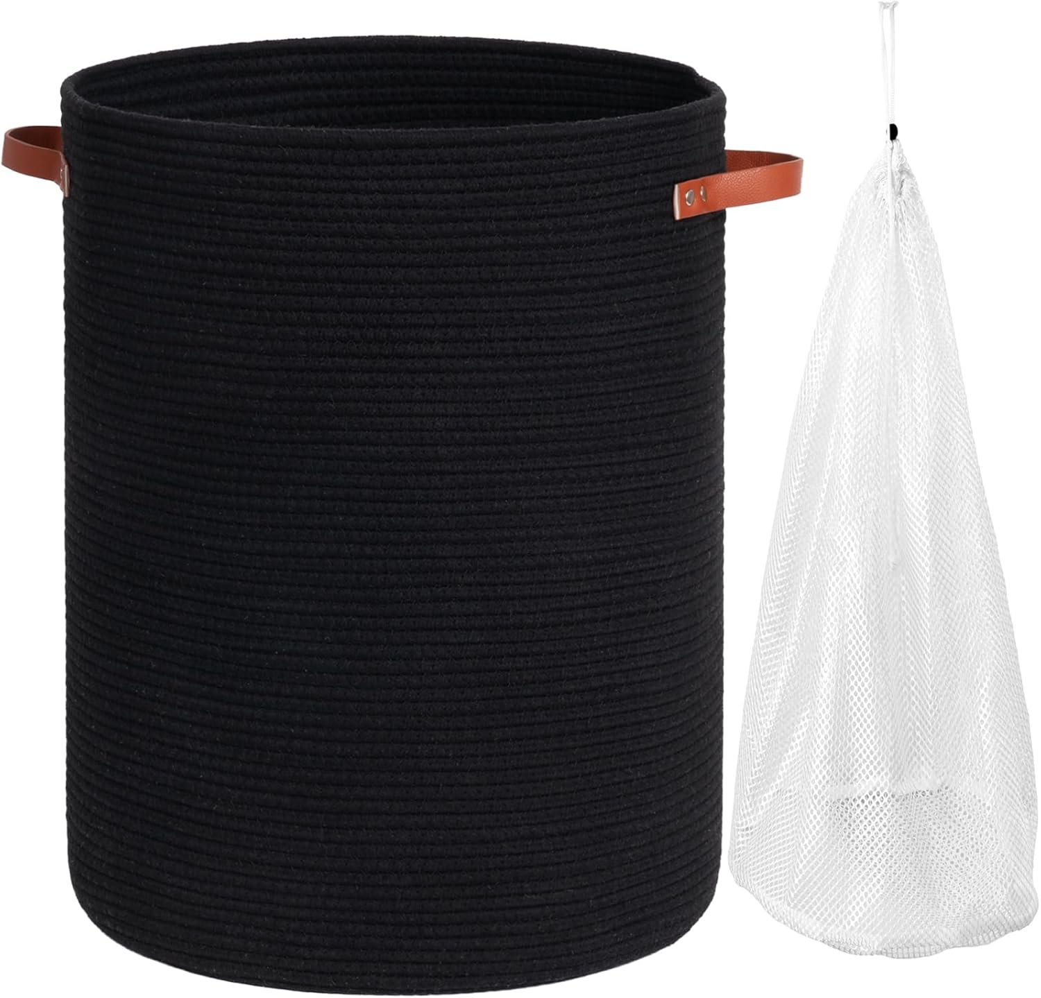 Goodpick Large Laundry Basket, 60L Tall Laundry Hamper with