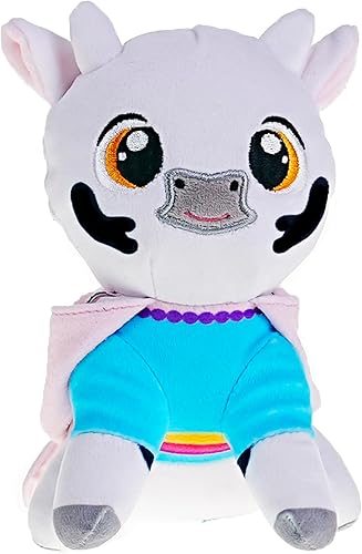 Miniatura 2 de LA GRANJA DE ZENÓN Peluche de vaca musical Lola con capucha de Pancha de Doña de Cerdo