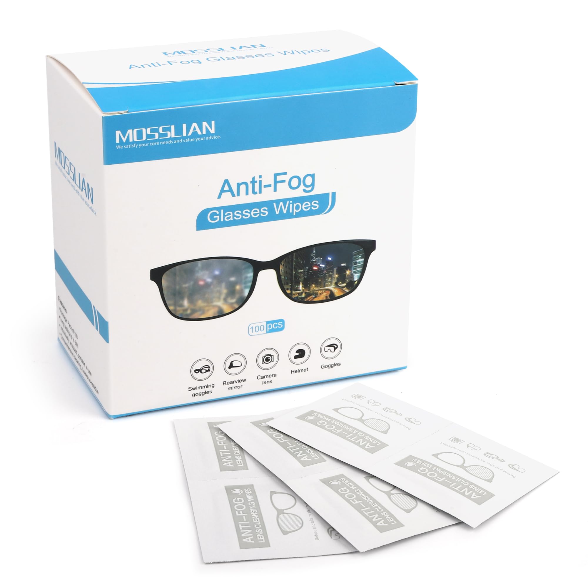 80 Lingettes Nettoyantes Pour Appareils Auditifs, Lunettes Et écrans – Lot Pratique