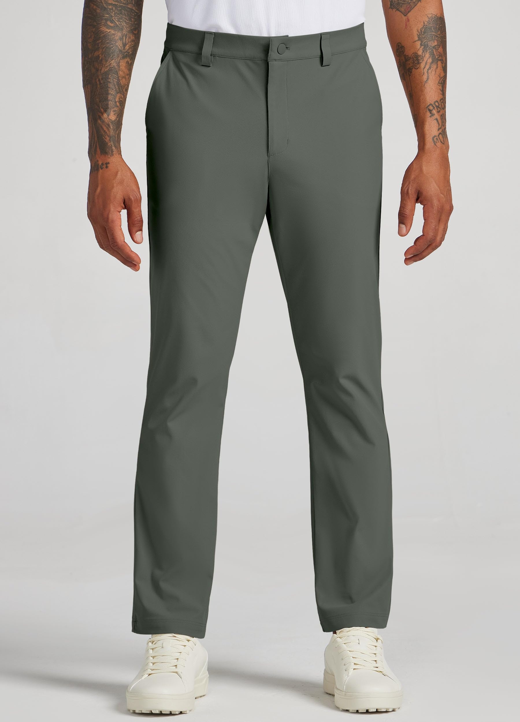 WILLIT Pantalon de golf extensible pour homme - Séchage rapide - Pantalon de travail - Pantalon de bureau décontracté avec 4 poches - 76,2 cm/81,3 cm/86,4 cm
