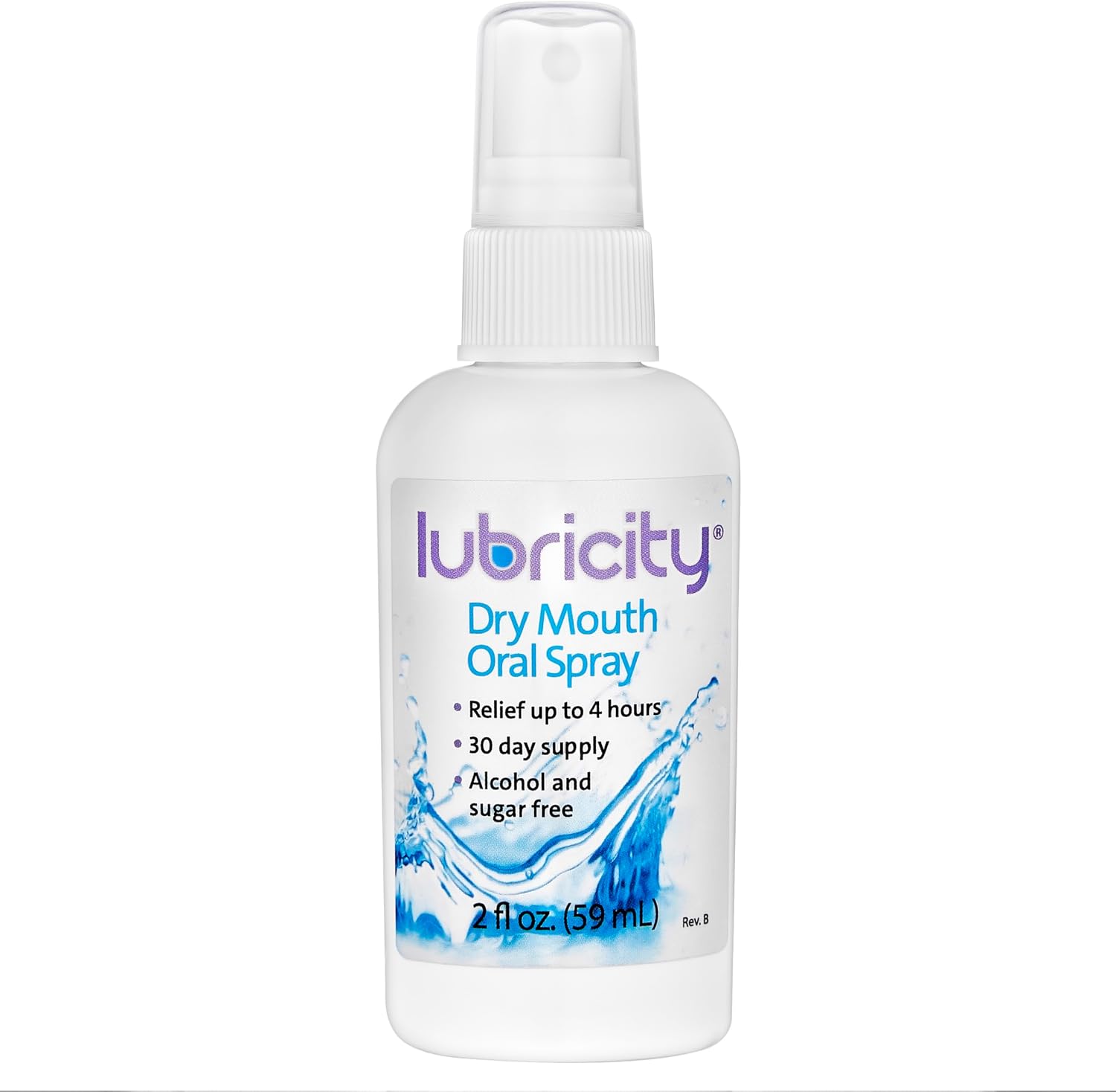 Lubricity Dry Mouth Oral Spray - 2 Piece Dry Mouth Products for Efficient Relief, Travel-Size Dry Mouth Spray, Mouth Moisturizer for Dry Mouth, Dry Mouth Remedies - 2oz Each with Ilios Travel Cup