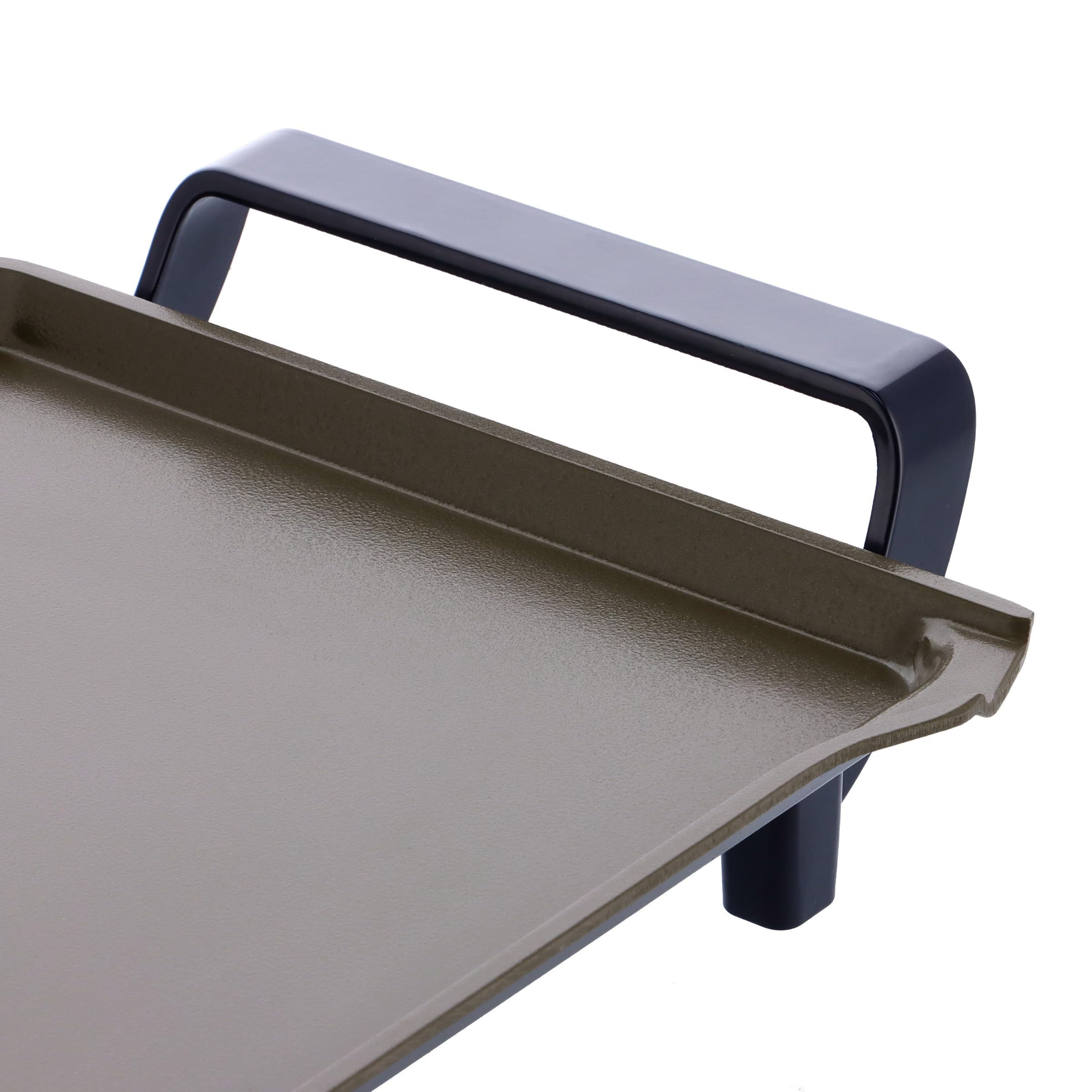 BK Connect Elektrische Teppanyaki Grillplatte 46 × 26 cm – PFAS-freie keramische Antihaftversiegelung, 2300 W, 5 Temperaturstufen, Fettablauf, Abnehmbares Netzkabel, Für bis zu 8 Personen