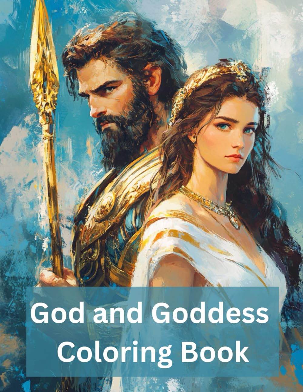 God and Goddess Color Book. Greek Mythology Coloring book for Adults and Teens: Goddess Color Book 1 Edition (Eternal Realms Coloring Books)