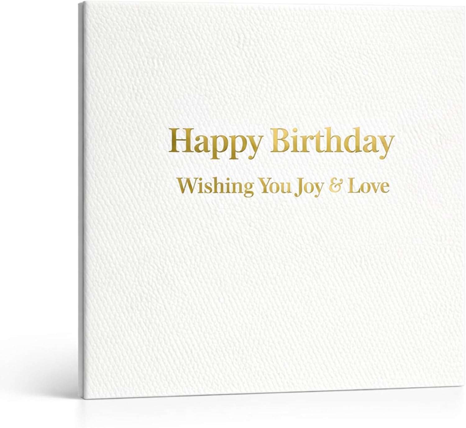 Sourcingbay 4.3-Inch Video Greeting Card, USB-C Rechargeable, Auto-Play on Open,Built-in Speaker, 256MB Memory, Leather-Texture White Cover with 3D Stickers Included
