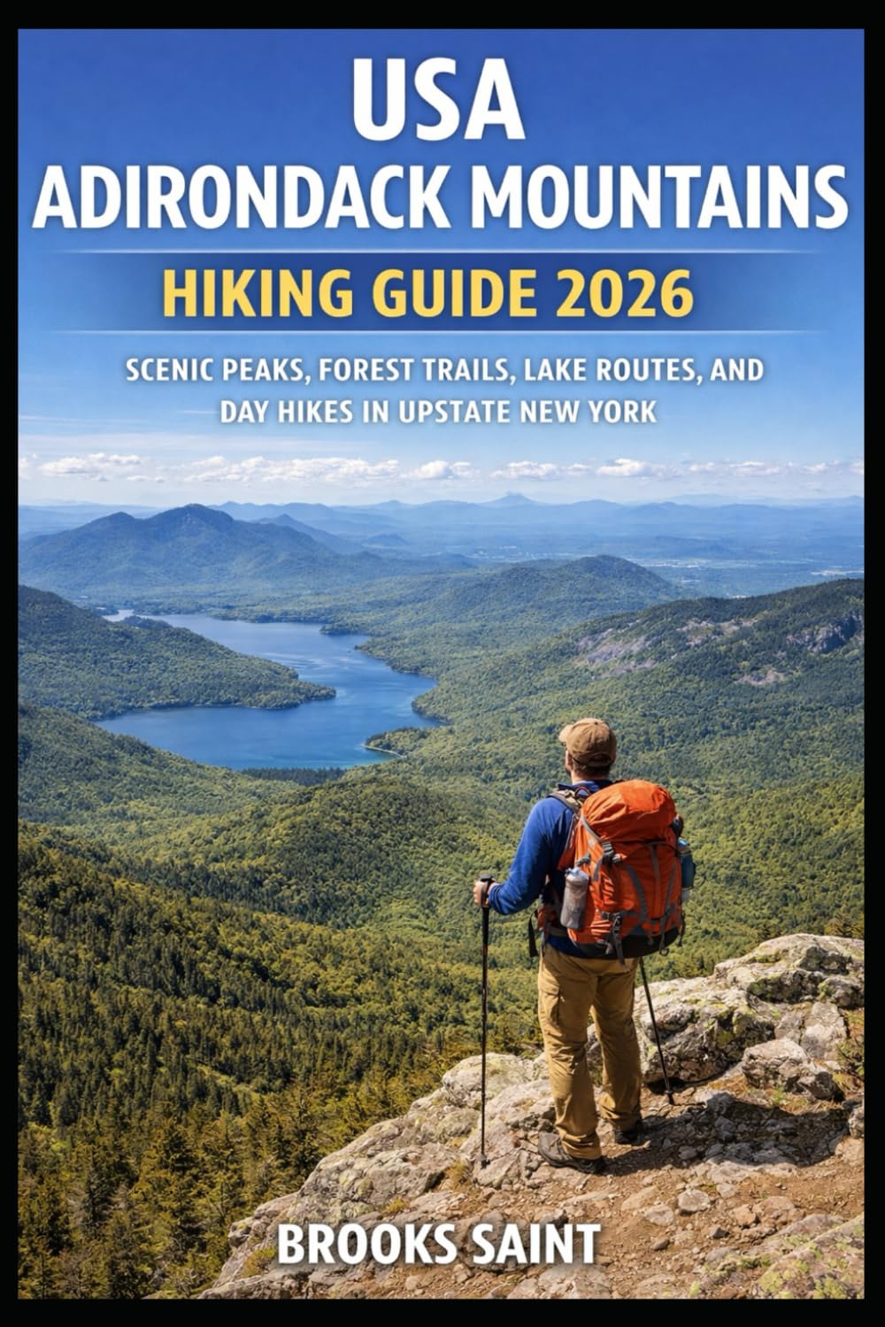 USA ADIRONDACK MOUNTAINS HIKING GUIDE 2026: SCENIC PEAKS, FOREST TRAILS, LAKE ROUTES, AND DAY HIKES IN UPSTATE NEW YORK: 93 (ROAM THE EARTH)