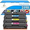 219X 219A MFP 3302FDW Toner: Compatible for HP 219X 219A Color LaserJet Pro MFP 3302FDW 3302SDW 3302FDN 3202DN 3202DW 3302FDWG 3302SDWG 3302FDNG W2190X No Chip - Black Cyan Yellow Magenta 4 Pack 219X 219A MFP 3302FDW Toner: Compatible for HP 219X 219A Color LaserJet Pro MFP 3302FDW 3302SDW 3302FDN 3202DN 3202DW 3302FDWG 3302SDWG 3302FDNG W2190X No Chip - Black Cyan Yellow Magenta 4 Pack