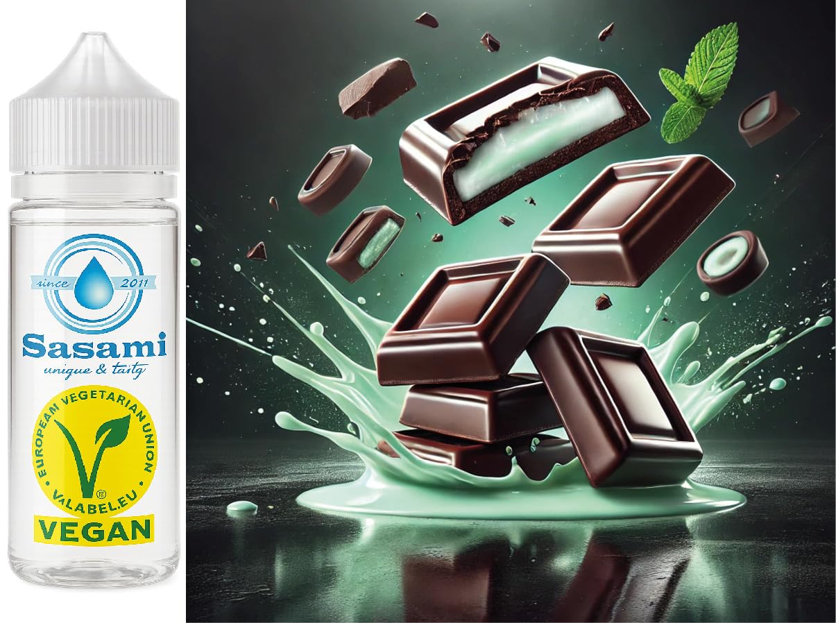 Before nine - menta chocolate aroma concentrado - Vegano - Sasami - 10ml