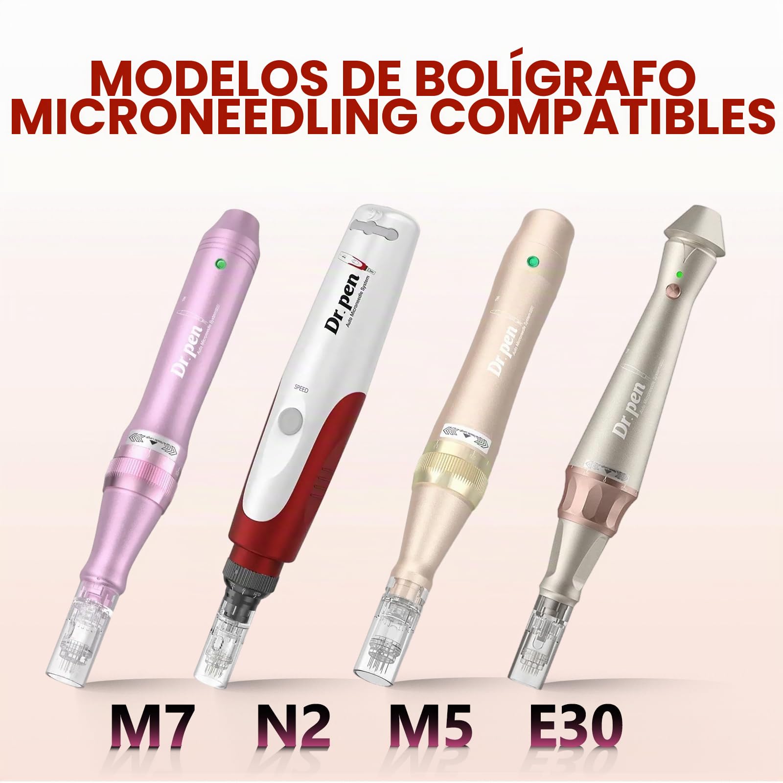 15 Piezas de Cartuchos de Repuesto Originales de 36 Pin para Pluma de Microneedling Dr. Pen M5/M7/N2/E30, Agujas Desechables para M5 M7 Accesorios Microneedle para Cuidado de la Piel