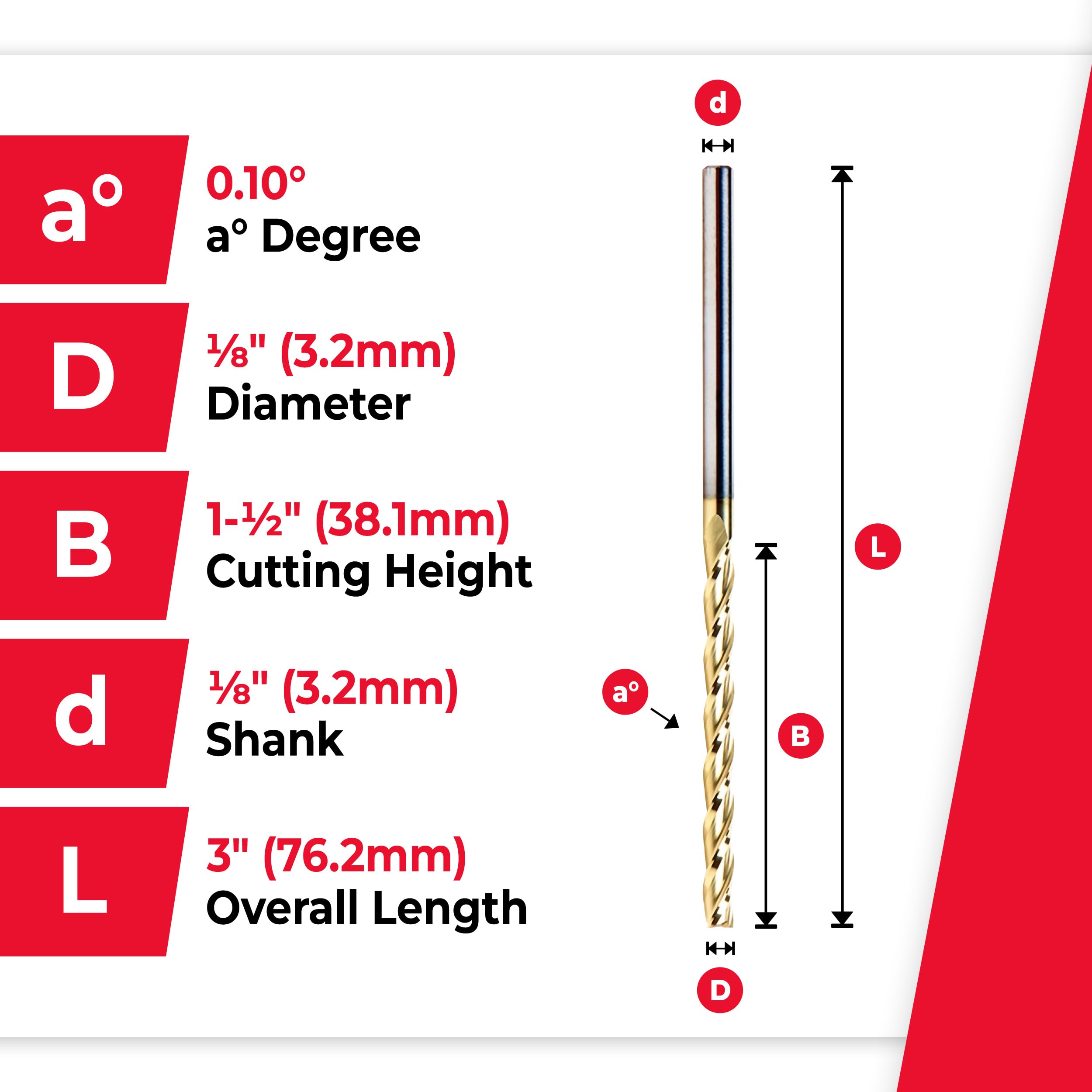 Amana Tool 46299 Herramientas de corte Amana