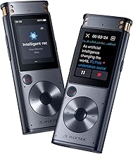 iFLYTEK AI Voice Recorder with Playback, Digital Voice Recorder with Voice-to-Text Transcription & Smart Summarize, AI Recorder Transcriber for Lectures, Interviews, Conferences & Lawyers