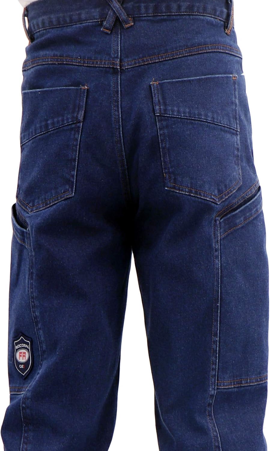 BOCOMAL FR Pants for Men Flame Resistant Duck and Denim Carpenter Pants Fire Retardant Jeans - Image 7