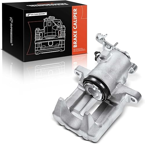 A-Premium Conjunto de Pinza de Freno de Disco sin Soporte Compatible con Modelos Volkswagen y Audi - A3 2010-2013, Para Jetta 2012-2018, Golf 2011,