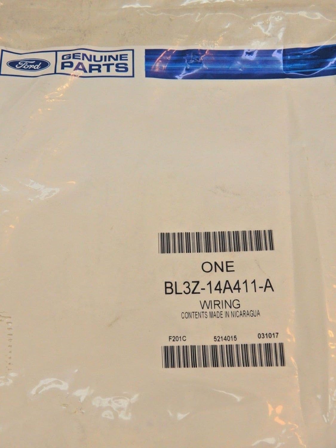 Ford 2011-2014 F-150 Rear View Back up Camera Wire Harness OEM BL3Z-14A411-A